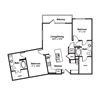 B2 web floor plan B2 web floor plan at Windsor Fitzhugh, 4926 Mission Avenue, Dallas